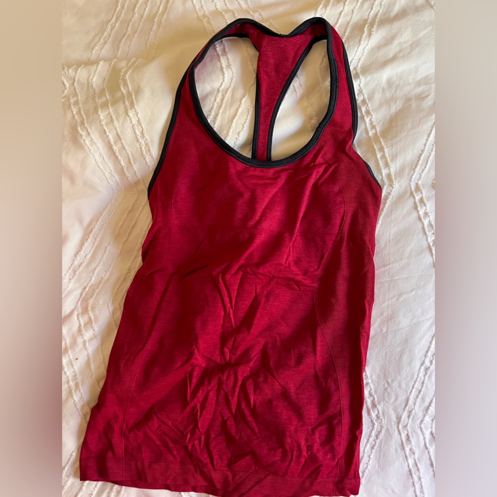 Pink Lululemon Tank top